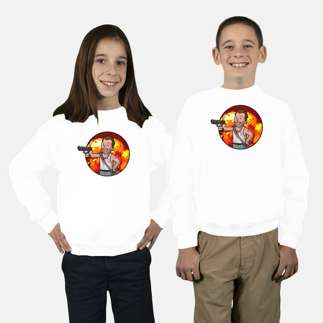 Vault McClane-youth crew neck sweatshirt-jasesa