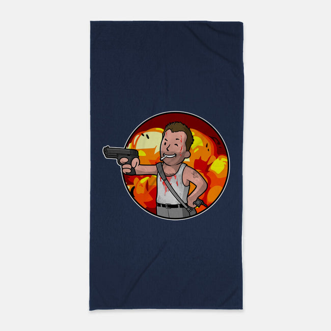 Vault McClane-none beach towel-jasesa