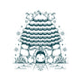 Junimo Hut-womens fitted tee-Alundrart