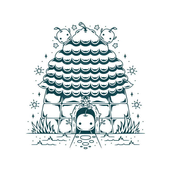 Junimo Hut-none fleece blanket-Alundrart