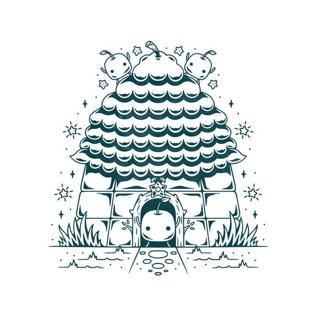 Junimo Hut-none removable cover w insert throw pillow-Alundrart