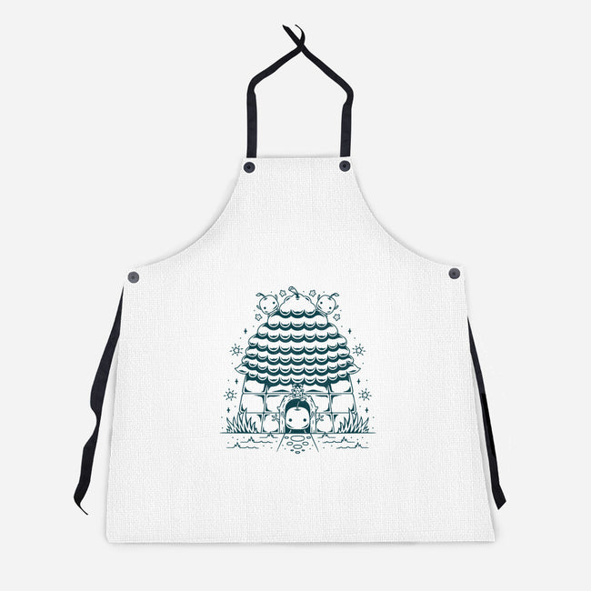 Junimo Hut-unisex kitchen apron-Alundrart