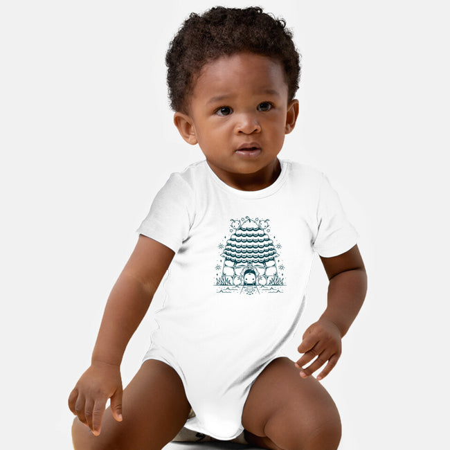 Junimo Hut-baby basic onesie-Alundrart