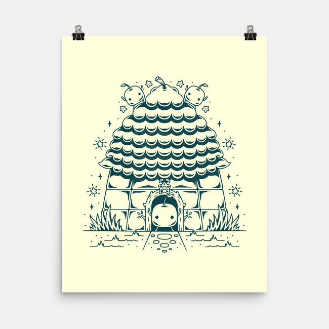 Junimo Hut-none matte poster-Alundrart