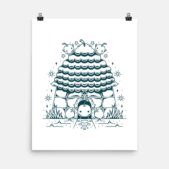 Junimo Hut-none matte poster-Alundrart