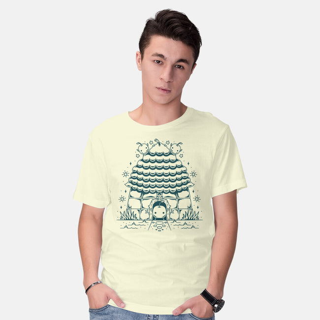 Junimo Hut-mens basic tee-Alundrart