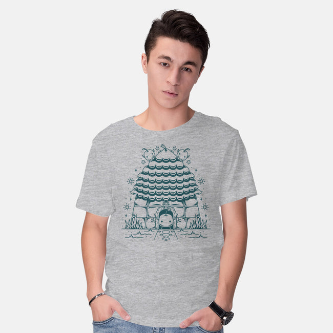 Junimo Hut-mens basic tee-Alundrart