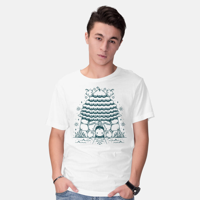 Junimo Hut-mens basic tee-Alundrart