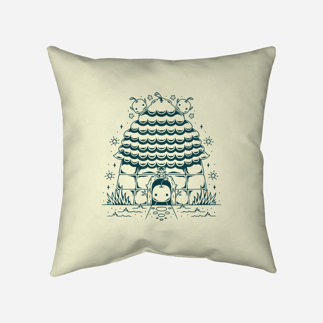Junimo Hut-none removable cover w insert throw pillow-Alundrart
