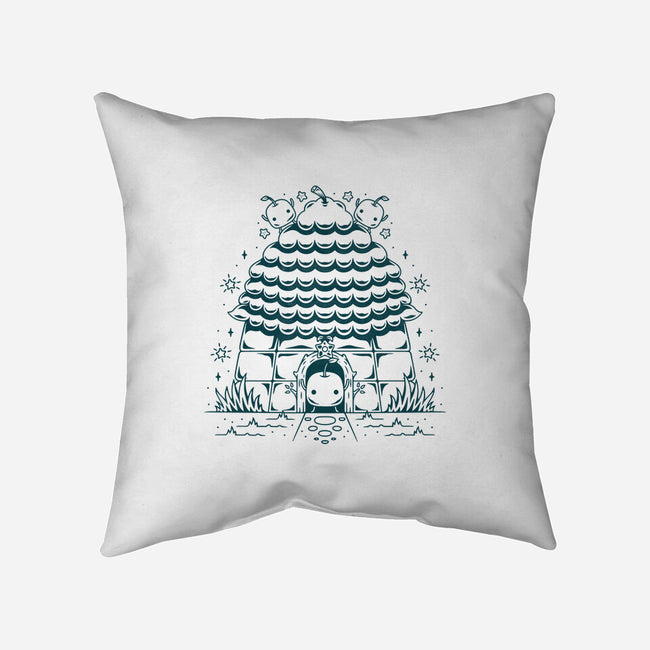 Junimo Hut-none removable cover w insert throw pillow-Alundrart