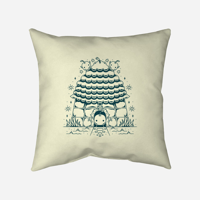Junimo Hut-none removable cover throw pillow-Alundrart