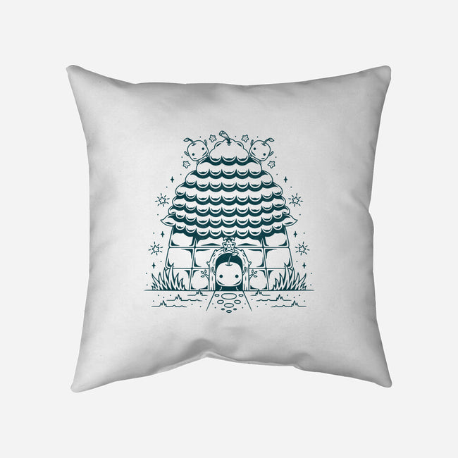 Junimo Hut-none removable cover throw pillow-Alundrart