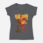Soup Cousin-womens v-neck tee-estudiofitas