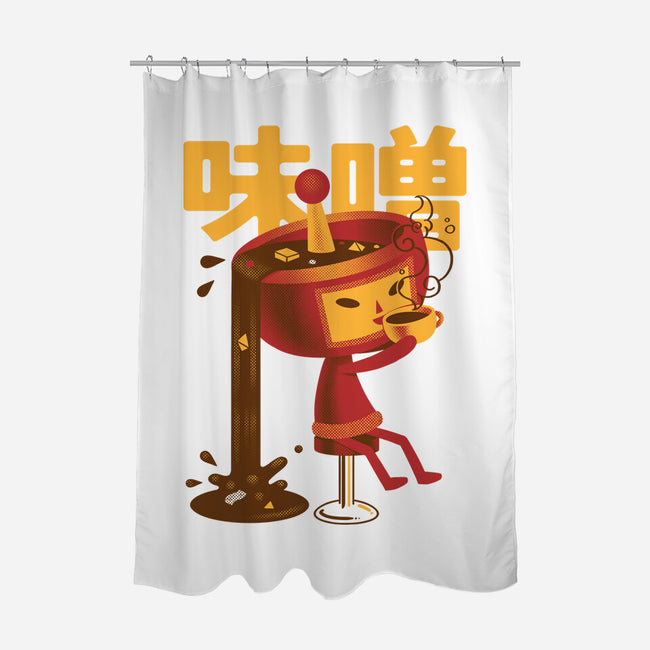 Soup Cousin-none polyester shower curtain-estudiofitas