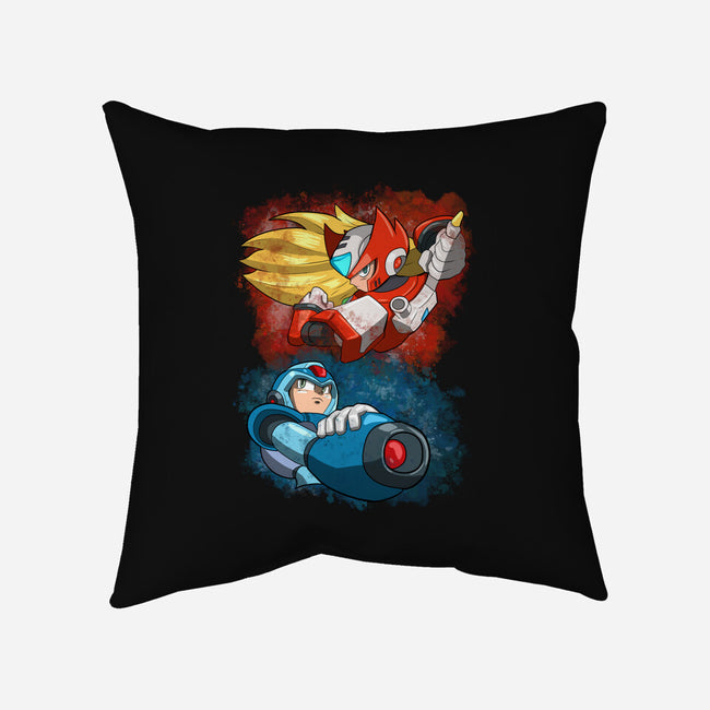 Choose Your Warrior-none removable cover w insert throw pillow-nickzzarto
