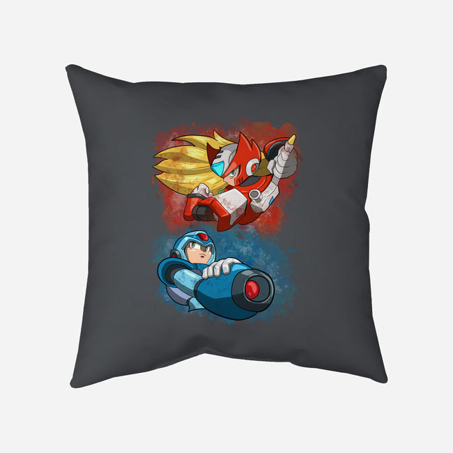 Choose Your Warrior-none removable cover w insert throw pillow-nickzzarto