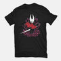 Red Silk-womens fitted tee-marsdkart