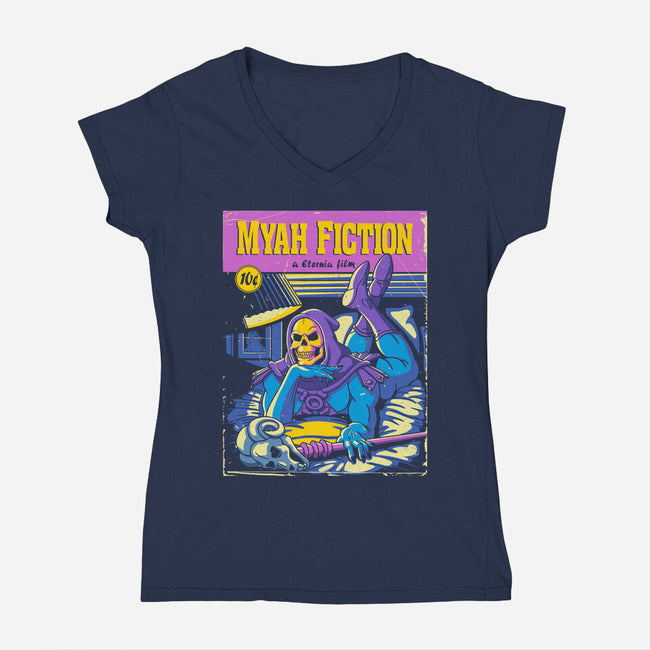 Myah Fiction-womens v-neck tee-Getsousa!