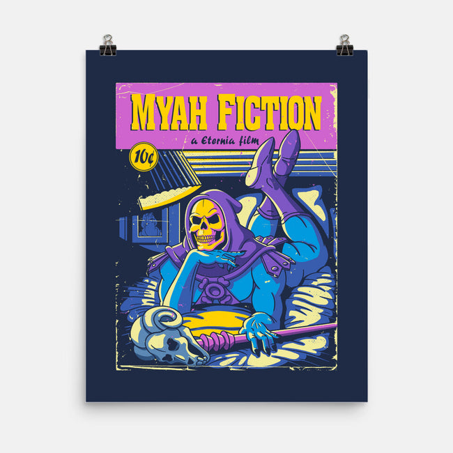 Myah Fiction-none matte poster-Getsousa!