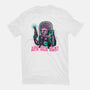 Greetings From Mars-womens basic tee-glitchygorilla