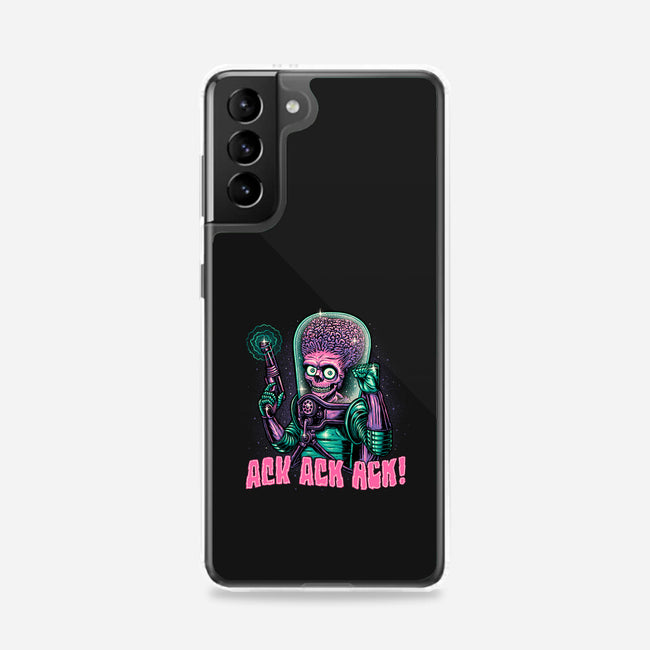 Greetings From Mars-samsung snap phone case-glitchygorilla