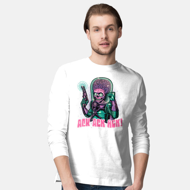 Greetings From Mars-mens long sleeved tee-glitchygorilla