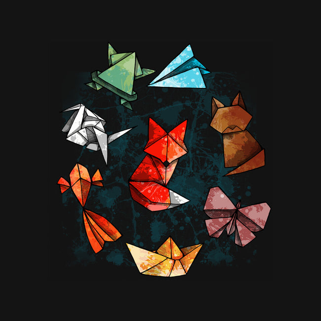Origami Animals-unisex kitchen apron-Vallina84
