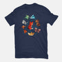 Origami Animals-womens fitted tee-Vallina84