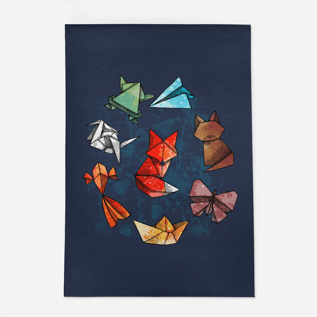 Origami Animals-none indoor rug-Vallina84