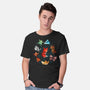 Origami Animals-mens basic tee-Vallina84