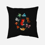 Origami Animals-none removable cover throw pillow-Vallina84