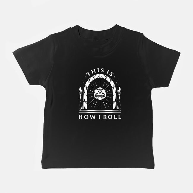 How I Roll-baby basic tee-Alundrart