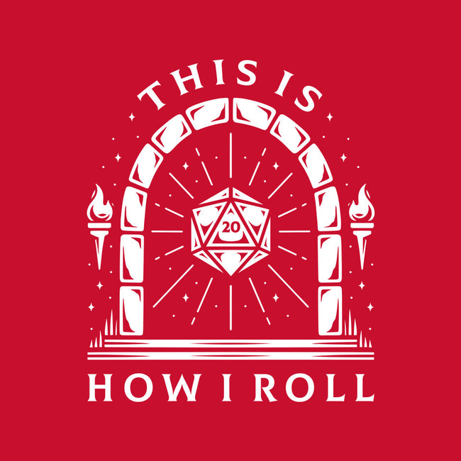 How I Roll-none beach towel-Alundrart