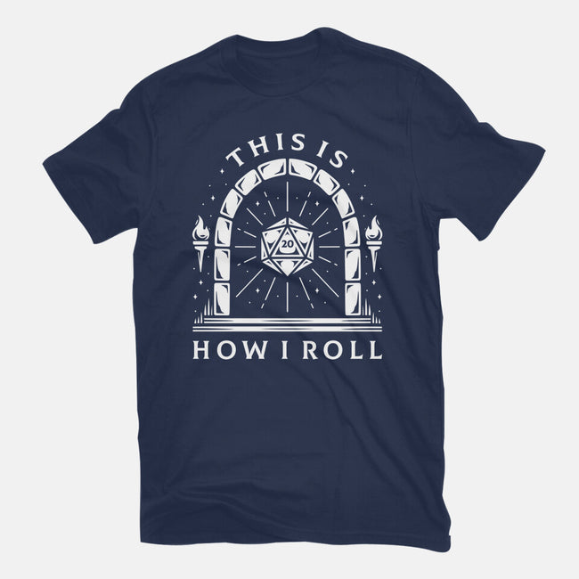 How I Roll-mens basic tee-Alundrart