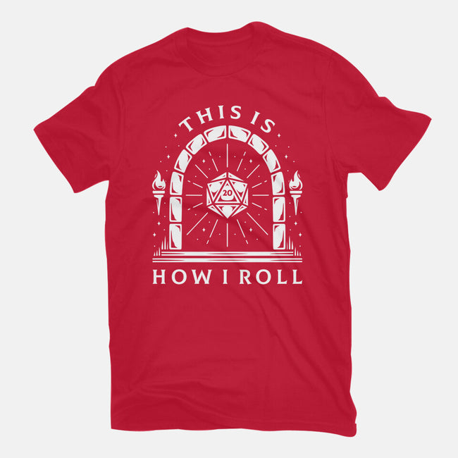 How I Roll-womens basic tee-Alundrart