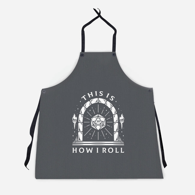 How I Roll-unisex kitchen apron-Alundrart