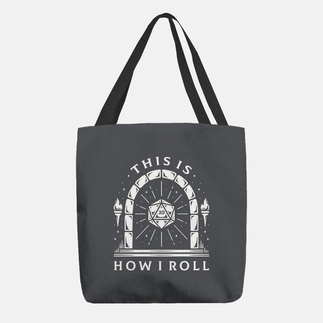 How I Roll-none basic tote bag-Alundrart