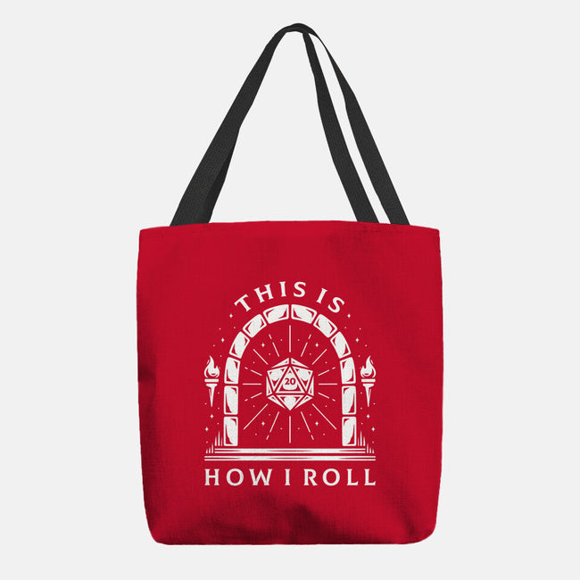 How I Roll-none basic tote bag-Alundrart