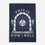 How I Roll-none indoor rug-Alundrart