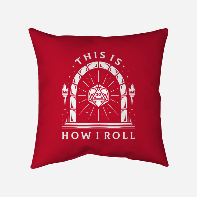 How I Roll-none removable cover throw pillow-Alundrart