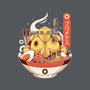 Robo Ramen-none removable cover w insert throw pillow-Alundrart