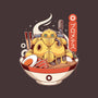 Robo Ramen-none removable cover w insert throw pillow-Alundrart
