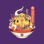 Robo Ramen-none removable cover w insert throw pillow-Alundrart