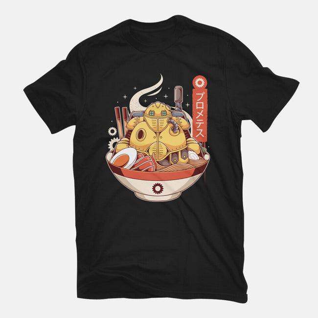 Robo Ramen-womens basic tee-Alundrart