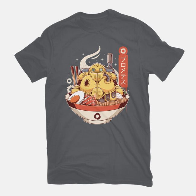 Robo Ramen-womens basic tee-Alundrart