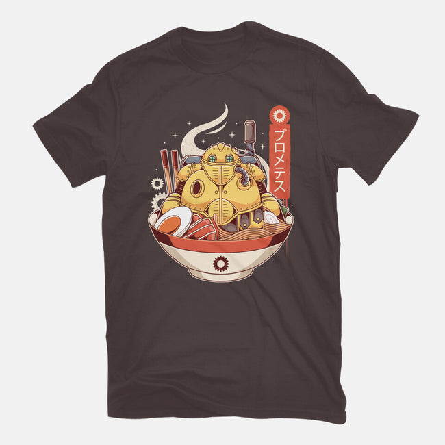 Robo Ramen-womens basic tee-Alundrart