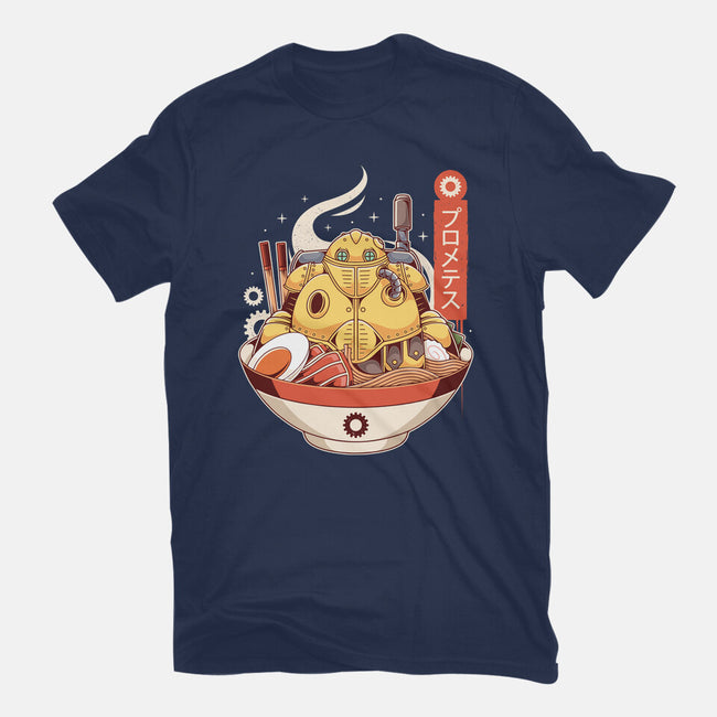 Robo Ramen-womens basic tee-Alundrart