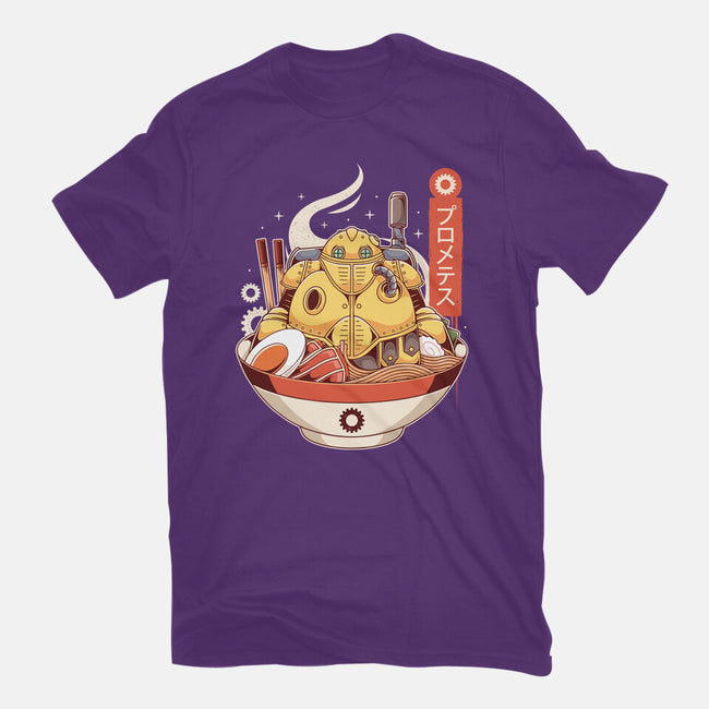 Robo Ramen-womens basic tee-Alundrart