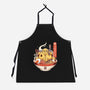 Robo Ramen-unisex kitchen apron-Alundrart