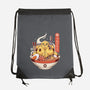 Robo Ramen-none drawstring bag-Alundrart